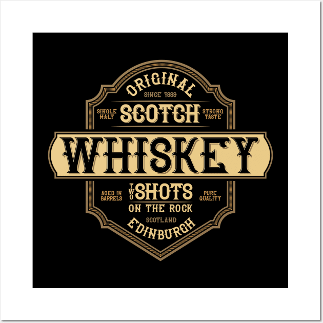 Whiskey Wall Art by animericans